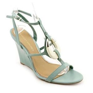 Badgley Mischka Amelia Leather Sandals 9